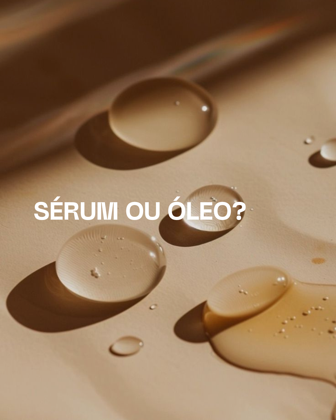 Sérum ou Óleo para o Rosto: Qual escolher na sua rotina de autocuidado?