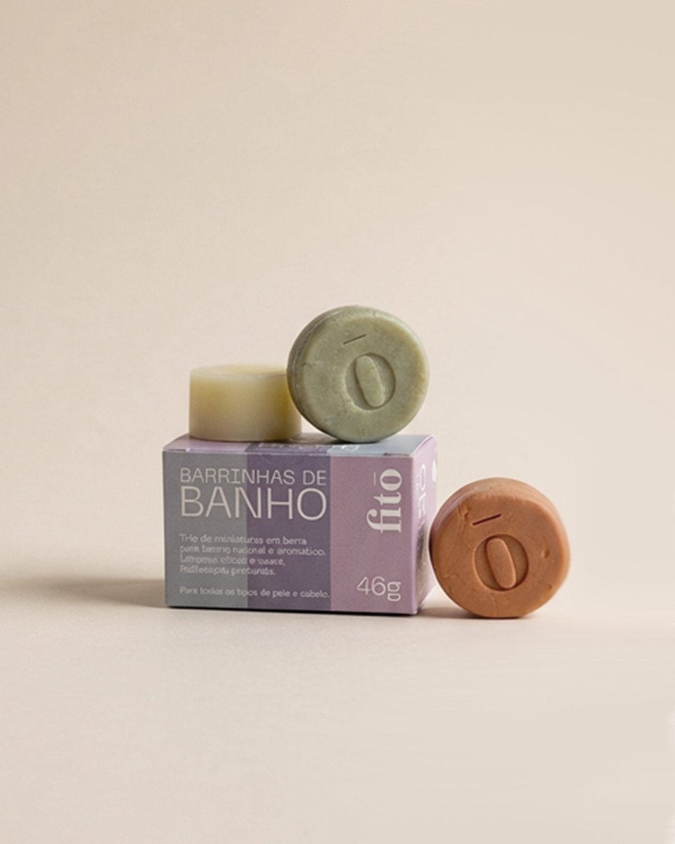 Barrinhas de Banho - Trio de Miniaturas - Fitō