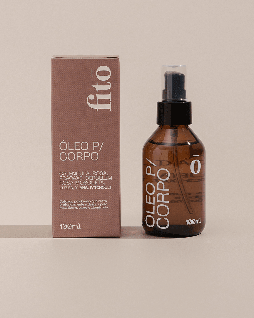 Óleo para Corpo - Pós Banho Vegetal Aromático - Fitō