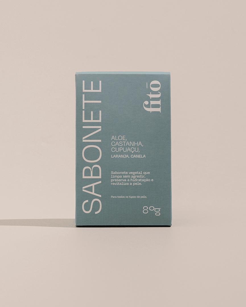 Sabonete Natural Laranja e Canela - Fitō
