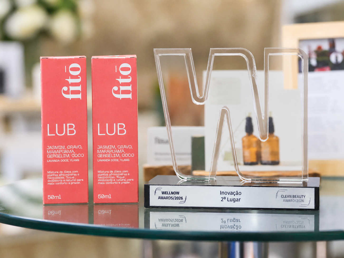 LUB Fitō premiado no Clean Beauty Award 2026